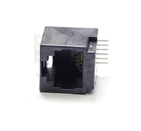 AWJ01662G7PNAM-129 ARIBA Prise Modulaire Femelle RJ45 6P6C SMT Verticale 12.8H Finition Contact Or Bronze Phosphoreux UL94V-0 Ignifuge
