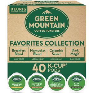 Paquete de 40 de la colección Green Mountain Coffee Roasters Favorites - Product Image 2