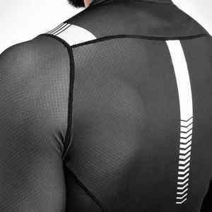 เสื้อคอมเพรสชั่นผู้ชายแบบสลิมฟิตถักคุณภาพสูงสั่งทำได้  ชุดออกกำลังกาย แรชการ์ด ขายส่งจากผู้ผลิต - Product Image 6