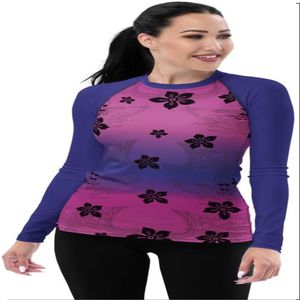 2024 última camiseta de Surf de manga larga Unisex Rashguard UPF 50 protección solar logotipo personalizado con diseño de tela lisa-Rush Guard - Product Image 4