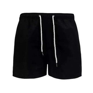 Short de Jogging taille élastique de haute qualité pour hommes New High Street Plain Cotton Polyester Couleur différente pour la course d'été - Product Image 1