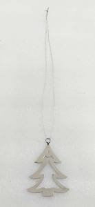 Ornement de Noël suspendu en acier inoxydable découpé au laser moderne de haute qualité avec taille personnalisée - Product Image 6