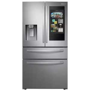 Compre un Refrigerador Nuevo y Auténtico de 4 Puertas con Pantalla Grande, Refrigerador Inteligente con Puerta Francesa y Pantalla Táctil, con Garantía - Product Image 1