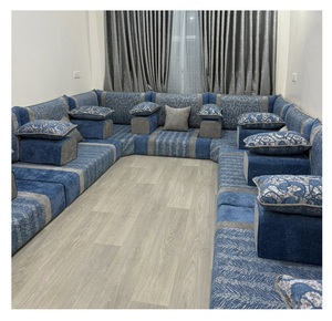 Sofá estilo Majlis árabe, diseño clásico, elegante conjunto para sala de estar, asientos de esquina de lujo, diseño que ahorra espacio - Product Image 1