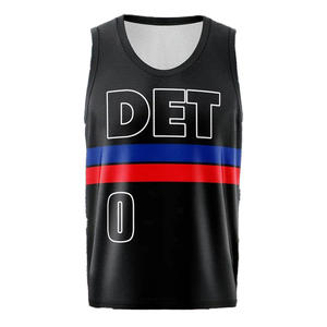 เสื้อบาสเกตบอลผ้าโพลีเอสเตอร์สำหรับผู้ใหญ่เสื้อบาสเก็ตบอลพิมพ์ลายตามสั่งใหม่ - Product Image 1