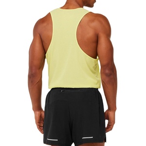 เสื้อกล้ามออกกำลังกายผ้าโพลีเอสเตอร์ผสมอีลาสเทน หนา 180 กรัม สำหรับเล่นกีฬา เพาะกาย ขายส่งจากโรงงาน - Product Image 3