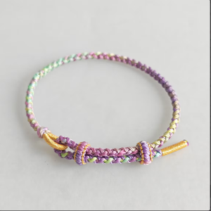 Friendship <b>Bracelet</b> or Anklet Chevron - Colorful - <b>String</b> - Trendy - *CUSTOMIZABLE* - Product Image 2