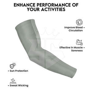 Mangas de brazo hechas por el fabricante de Pakistán Precio barato Ideal para mangas de brazo de fitness Mangas de brazo de alta calidad bajo Moq - Product Image 4