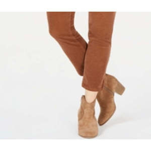 Pantaloni cargo da donna Style & Co in velluto a coste marrone, taglia 10, traspiranti e modellanti, leggings con motivo mimetico - Product Image 3