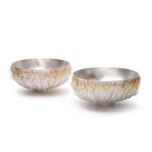 Best Shape Aluminum Eco-Friendly Modern Customizable Serving <b>Bowls</b> for Hotel Wedding Party Decoration <b>Silver</b> Finished Designer - Product Image 4