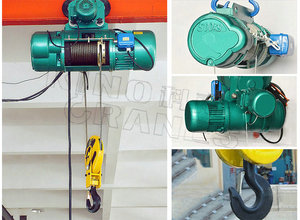 Hot Sale Electric Double Speed Running 3 Ton 5 Ton 3 Phase Electric <b>Wire</b> Rope Hoist - Product Image 6