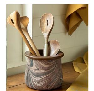 Fabriqué en Inde, écologique, revêtement en résine, passe au lave-vaisselle, 11 pouces, serveurs à salade modernes, cuisine à domicile - Product Image 6