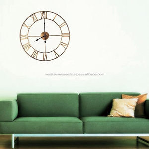 High Quality Handcrafted Metal <b>Wall</b> <b>Clocks</b> With <b>Unique</b> Designs for Modern and Traditional Style Home Interiors - Product Image 6