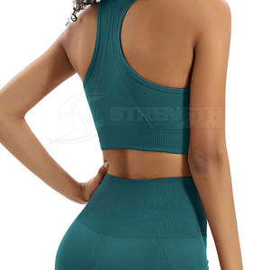 Conjuntos de Yoga de verano para mujer, conjunto de Yoga de dos piezas de talla grande, conjunto de yoga activo para mujer - Product Image 6