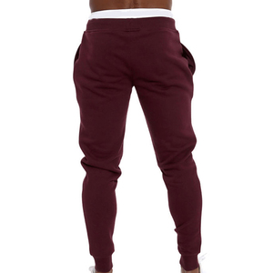 Pantalons de jogging de haute qualité en gros, kaki, slim pour hommes, personnalisés en gros, 100% coton, décontractés, unis, OEM, avec poches - Product Image 6