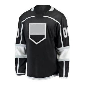 Maillot de hockey sur glace pour hommes, respirant, imprimé, personnalisable, sublimation, antibactérien, séchage rapide, réversible, pour entraînement d'équipe - Product Image 5