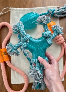 Paquete de juguetes de cuerda duradera para perros pequeños a medianos, masticar y juguetes interactivos para perros - Product Image 2