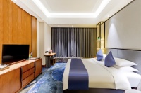 Ensemble de chambre d'hôtel 5 étoiles au prix d'usine, style moderne, panneaux en mélamine, mobilier d'hôtel durable