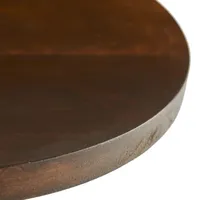 Table d'appoint en bois au design antique, finition bois poli, idéale pour décorer la maison, les hôtels, les restaurants, vente chaude, table d'appoint de qualité supérieure.