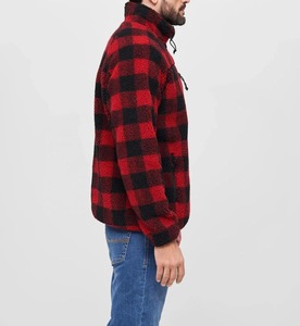 Chaqueta de lana holgada para hombre, chaqueta de invierno, ropa de abrigo ligera y elegante, hecha a medida para la moda moderna, cuello levantado, logotipo frontal - Product Image 3