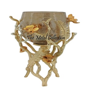 Soporte de incienso para el hogar, quemador de incienso decorativo de oro, diseño moderno, de Metal, para mesa, Bakhoor dujoor - Product Image 3