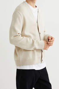 KATBROS INDUSTRY New Arrival High Quality Wool Button-Up Men's <b>Cardigan</b> <b>Sweater</b> Breathable Pocket Decor Custom Logo Solid - Product Image 3