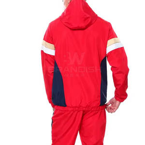 Trajes cortavientos ligeros para correr para hombres hechos en Pakistán Cremallera cómoda Cantidad a granel Trajes cortavientos para hombres - Product Image 5