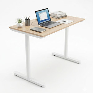 Escritorio Minimalista de Madera Contrachapada de 100x60cm HBTO010 - Product Image 1