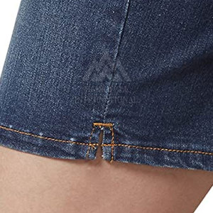 Shorts en jean pour femmes de couleur personnalisée fabriqués au Pakistan Shorts en jean pour femmes de haute qualité et confortables - Product Image 6
