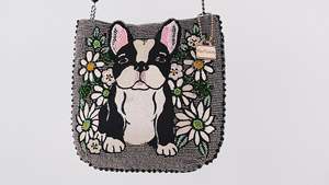 Exclusivo bolso de mano con cuentas de semillas hecho a mano para mujer con diseños vibrantes Venta caliente bolsos elegantes para hermana - Product Image 2