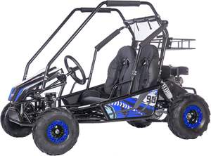 OFERTA CON DESCUENTO MotoTec Mud Monster XL 2026, Go Kart de 212cc, 2 Plazas, Suspensión Completa, Rojo - Product Image 3