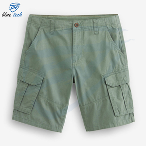 Haute qualité hommes été 100% coton lourd camouflage Shorts personnalisé hommes Cargo Shorts pour hommes - Product Image 3