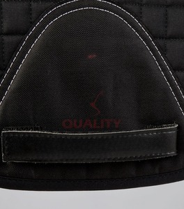 Selle anglaise matelassée en coton de luxe, matériau respirant, doublure douce, soutien confortable, accessoires d'équitation - Product Image 3