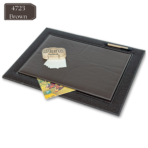 Alfombrilla de escritorio de cuero grande y alfombrilla de ratón Accesorio para juegos-Funda de cuero Premium para uso en oficina o hogar - Product Image 6