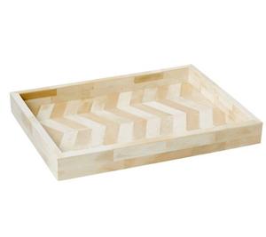 Plateau de service en incrustation d'os vintage de ferme pour plateau de service de comptoir de table basse du fabricant indien SCI - Product Image 3