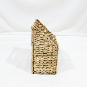Comehome Water Hyacinth <b>Storage</b> Basket Slanted <b>File</b> Magazine Desktop Organizer - Product Image 3