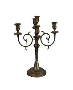 New Year Eve Metal Candle Holders for Party Decoration Wedding <b>Silver</b> Plated Metal Candelabra Handmade <b>Candlestick</b> Candle Holder - Product Image 5