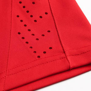 Pantalones cortos deportivos con logotipo personalizable, patrón sólido, estilo informal, cintura elástica, recién llegado, lienzo, precio al por mayor, Diseña tu propio - Product Image 5