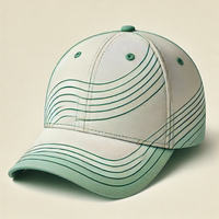 Casquette de papa non structurée à 5 panneaux en Oxford, style sportif, avec petite visière incurvée, logo brodé en velours côtelé, NOUVEAU design