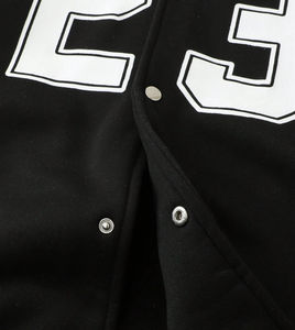 Chaqueta Universitaria Unisex Personalizada con Bordado de Letras, Chaqueta Deportiva con Espíritu de Equipo Escolar, Bordado Personalizado de Equipo Escolar - Product Image 6