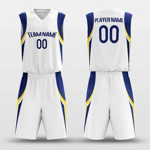 Uniforme de baloncesto de alta calidad y diseño único personalizado para hombre, ropa deportiva de secado rápido al por mayor, uniforme de baloncesto - Product Image 6