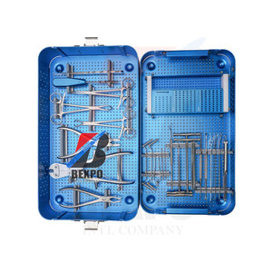 Juego de instrumentos de microplaca para cirugía ortopédica de dedos, fuente de alimentación de acero inoxidable Manual, base de Material quirúrgico - Product Image 3