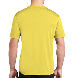 Camiseta deportiva transpirable de algodón 100% de alta calidad para hombre, camisetas de ajuste Regular con estampado de logotipo personalizable - Product Image 6
