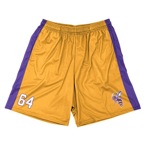 Grossiste personnalisé Short de crosse à sublimation pour hommes Short de crosse en maille imprimé sur toute la surface avec design personnalisé - Product Image 3