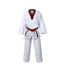 Uniforme de Artes Marciales de Taekwondo, Estilo Personalizado, 100% Algodón, Duradero, Corte Regular, Fabricante Pakistaní, Venta al Por Mayor OEM - Product Image 5