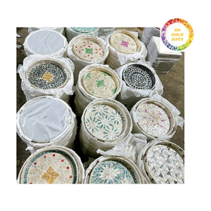 ตะกร้าหวายสานธรรมชาติพร้อมที่จับสำหรับตกแต่งบ้านไร่แบบชนบท - Product Image 1