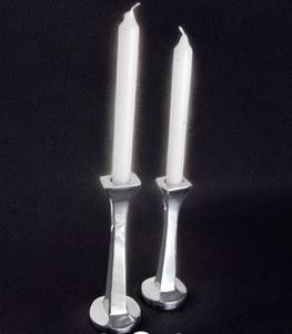 Candelabros de aluminio con forma cónica modernos y elegantes hechos a mano para el hogar, Hotel, boda, centro de mesa, exhibición decorativa - Product Image 2