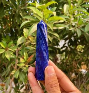 Wholesale Blue Sodalite Obelisk Crystal Gemstone High Quality Top Polished Tower Point for Meditation Healing Feng Shui <b>Fairy</b> - Product Image 3