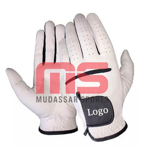 Guantes de Golf de Cuero Genuino con Diseño Ergonómico, Palma Suave, Malla Transpirable, Opción de Ajuste Personalizado para Uso Profesional y Sesiones de Entrenamiento - Product Image 3