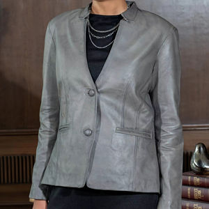 Chaqueta de Cuero para Mujer Personalizada de Nueva Moda / Chaqueta de Cuero para Mujer de Primera Calidad con Diseño Superior - Product Image 1